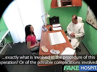 Fakehospital doctors cock persuades sexy patient fake hub